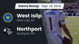 Recap: West Islip  vs. Northport  2018