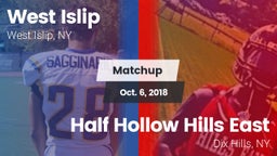 Matchup: West Islip vs. Half Hollow Hills East  2018