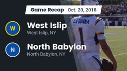 Recap: West Islip  vs. North Babylon  2018