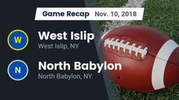 Recap: West Islip  vs. North Babylon  2018