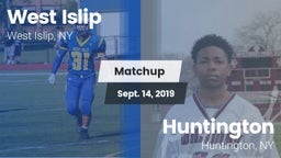 Matchup: West Islip vs. Huntington  2019