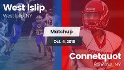 Matchup: West Islip vs. Connetquot  2019