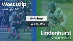 Matchup: West Islip vs. Lindenhurst  2019
