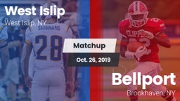 Matchup: West Islip vs. Bellport  2019