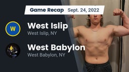 Recap: West Islip  vs. West Babylon  2022