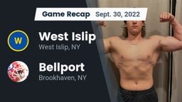 Recap: West Islip  vs. Bellport  2022
