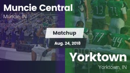 Matchup: Muncie Central vs. Yorktown  2018