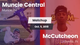 Matchup: Muncie Central vs. McCutcheon  2018
