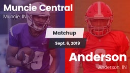 Matchup: Muncie Central vs. Anderson  2019