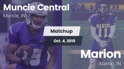 Matchup: Muncie Central vs. Marion  2019
