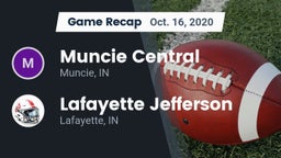 Recap: Muncie Central  vs. Lafayette Jefferson  2020