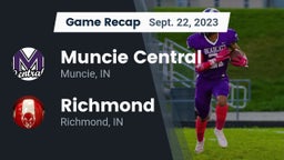 Recap: Muncie Central  vs. Richmond  2023