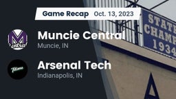 Recap: Muncie Central  vs. Arsenal Tech  2023