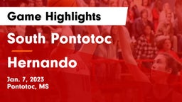 South Pontotoc  vs Hernando  Game Highlights - Jan. 7, 2023