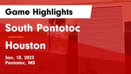 South Pontotoc  vs Houston  Game Highlights - Jan. 10, 2023