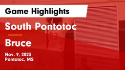 South Pontotoc  vs Bruce Game Highlights - Nov. 9, 2023