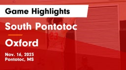 South Pontotoc  vs Oxford  Game Highlights - Nov. 16, 2023