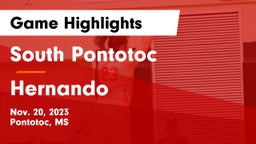 South Pontotoc  vs Hernando  Game Highlights - Nov. 20, 2023