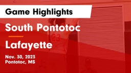 South Pontotoc  vs Lafayette  Game Highlights - Nov. 30, 2023