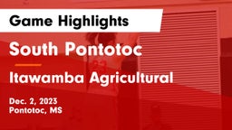 South Pontotoc  vs Itawamba Agricultural  Game Highlights - Dec. 2, 2023