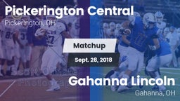 Matchup: Pickerington Central vs. Gahanna Lincoln  2018