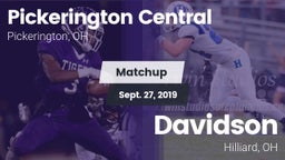 Matchup: Pickerington Central vs. Davidson  2019