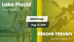 Matchup: Lake Placid vs. Moore Haven  2018