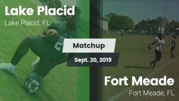 Matchup: Lake Placid vs. Fort Meade  2019