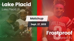 Matchup: Lake Placid vs. Frostproof  2019