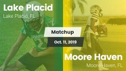 Matchup: Lake Placid vs. Moore Haven  2019