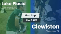 Matchup: Lake Placid vs. Clewiston  2019
