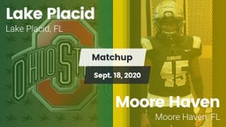Matchup: Lake Placid vs. Moore Haven  2020