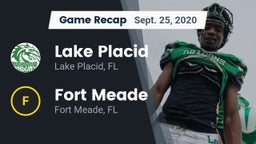 Recap: Lake Placid  vs. Fort Meade  2020