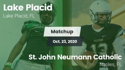 Matchup: Lake Placid vs. St. John Neumann Catholic  2020