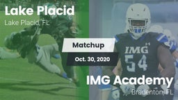 Matchup: Lake Placid vs. IMG Academy 2020