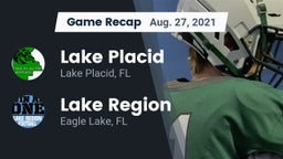 Recap: Lake Placid  vs. Lake Region  2021