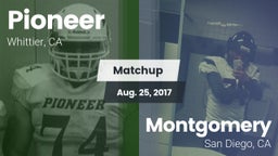 Matchup: Pioneer vs. Montgomery  2017