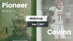 Matchup: Pioneer vs. Covina  2017