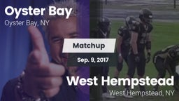 Matchup: Oyster Bay vs. West Hempstead  2017