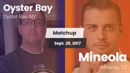 Matchup: Oyster Bay vs. Mineola  2017