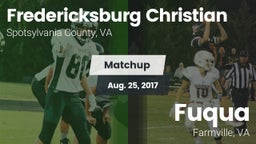 Matchup: Fredericksburg Chris vs. Fuqua  2017