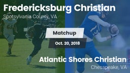 Matchup: Fredericksburg Chris vs. Atlantic Shores Christian  2018