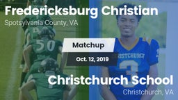 Matchup: Fredericksburg Chris vs. Christchurch School 2019