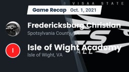 Recap: Fredericksburg Christian  vs. Isle of Wight Academy  2021