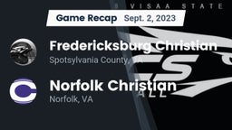 Recap: Fredericksburg Christian  vs. Norfolk Christian  2023