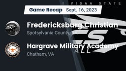 Recap: Fredericksburg Christian  vs. Hargrave Military Academy  2023