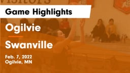 Ogilvie  vs Swanville  Game Highlights - Feb. 7, 2022