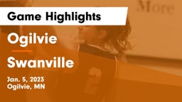 Ogilvie  vs Swanville  Game Highlights - Jan. 5, 2023