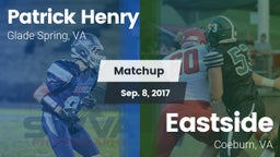 Matchup: Patrick Henry High vs. Eastside  2017
