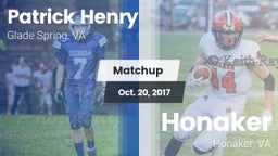 Matchup: Patrick Henry High vs. Honaker  2017